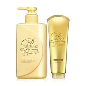 Dầu Xả Phục Hồi Hư Tổn & Ngăn Rụng Tóc, Premium Repair Conditioner (490ml) - TSUBAKI